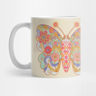 Groovy Hippie Butterfly Mug
